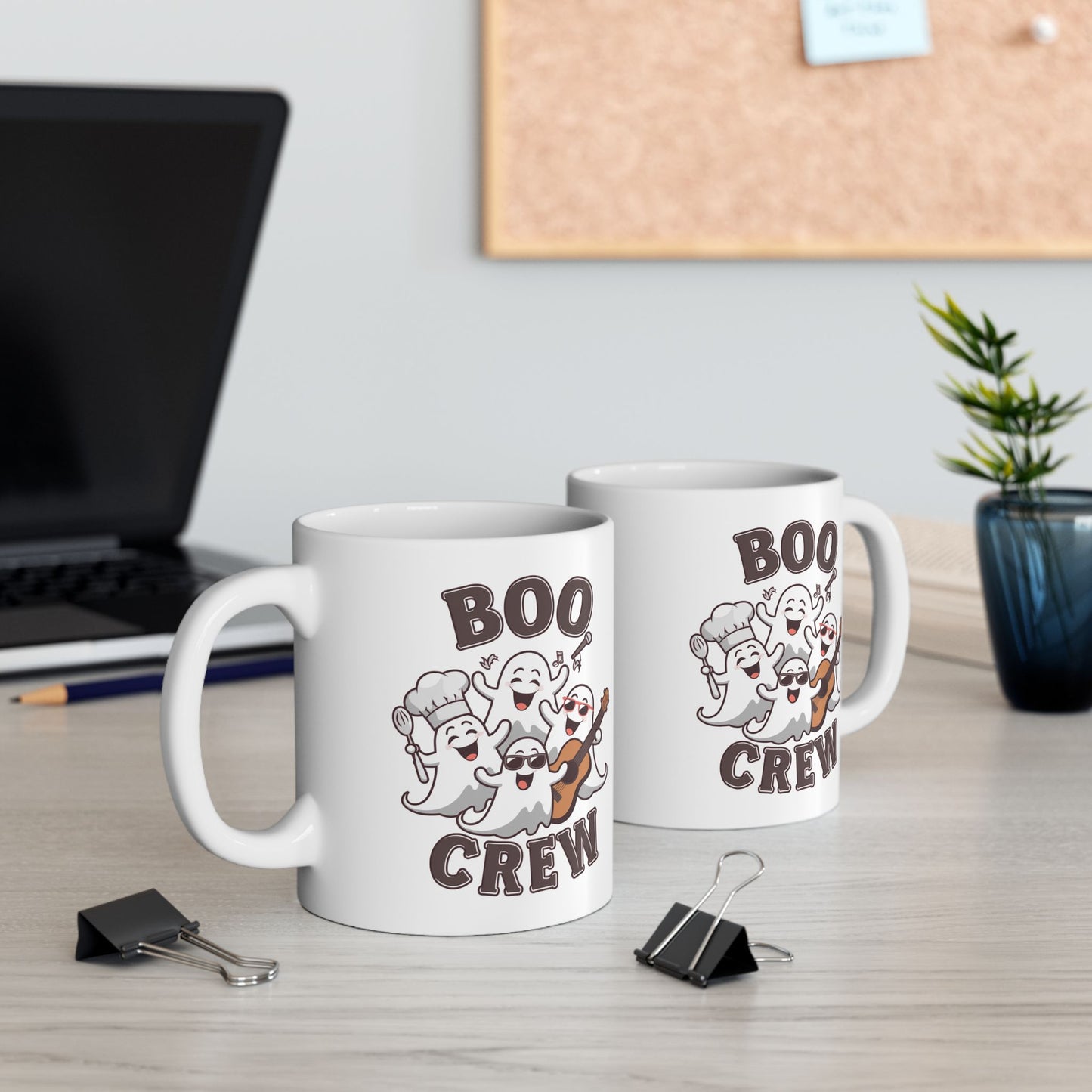 Boo Crew Ceramic Mug, (11oz, 15oz)