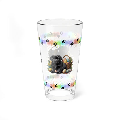 Newfoundland - Pawsitively Joyful Easter Puppy - Pint Glass, 16oz