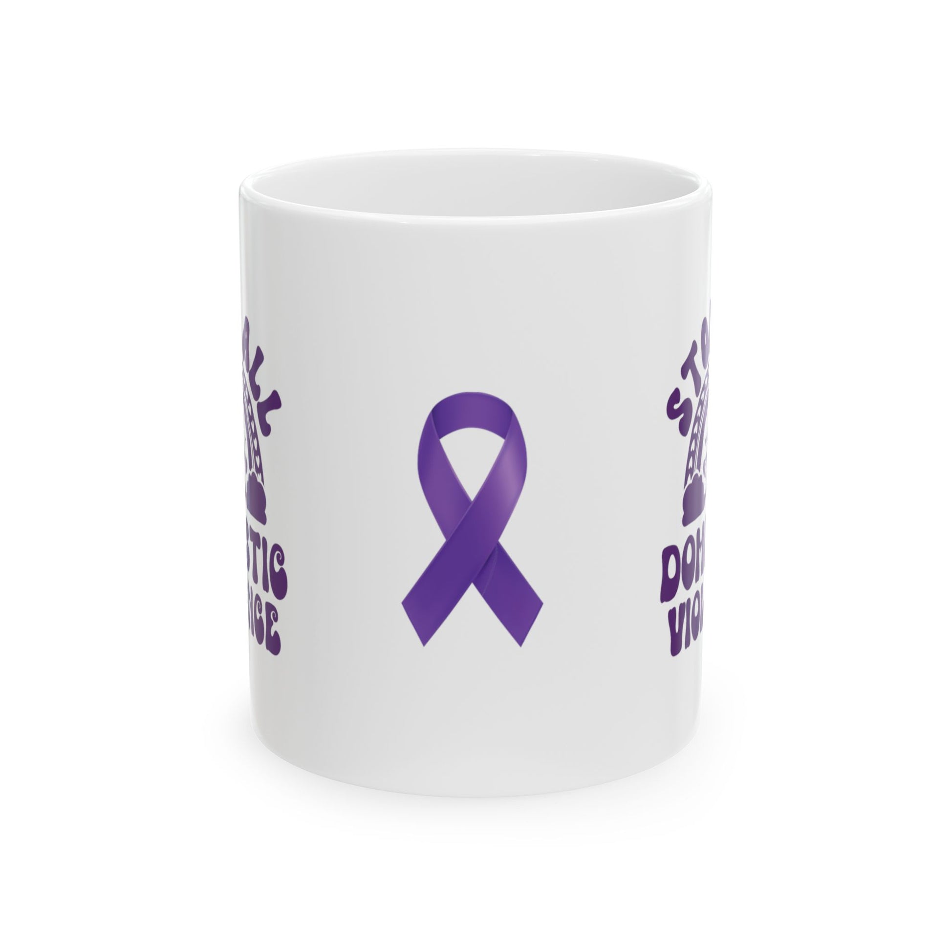 Stop All Domestic Violence Ceramic Mug, (11oz, 15oz)