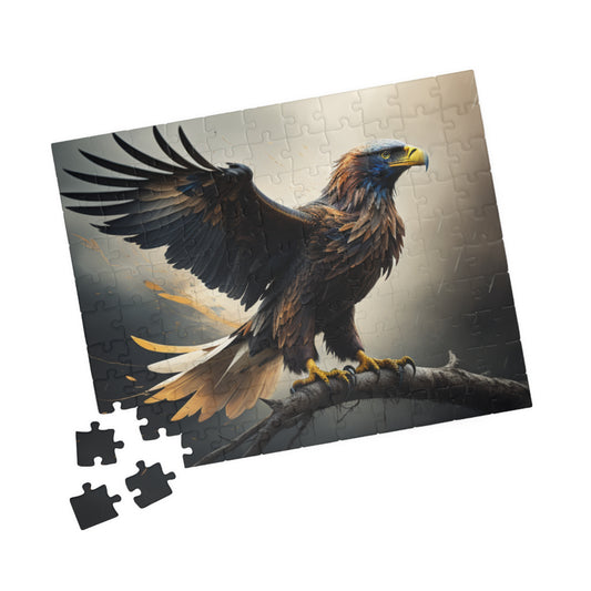 Sky Majesty Triumph - Eagle-themed Mental Health Puzzle