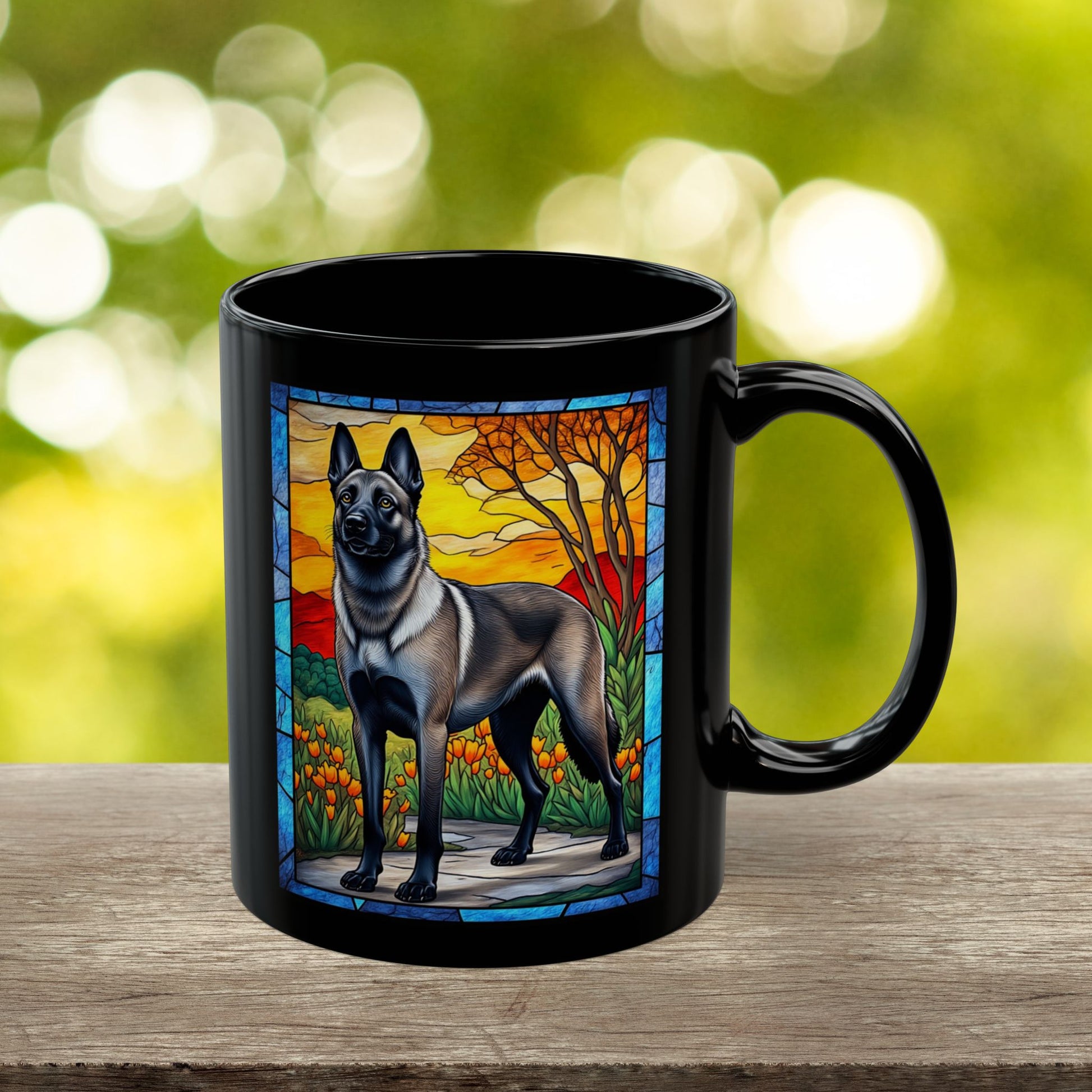 Belgian Malinois (Gray Sable) Personalized Mug, Pet Lover Mug, Mals Coffee Mug, Custom Malis Mug, Dog Lover Gift, Maligators Mug