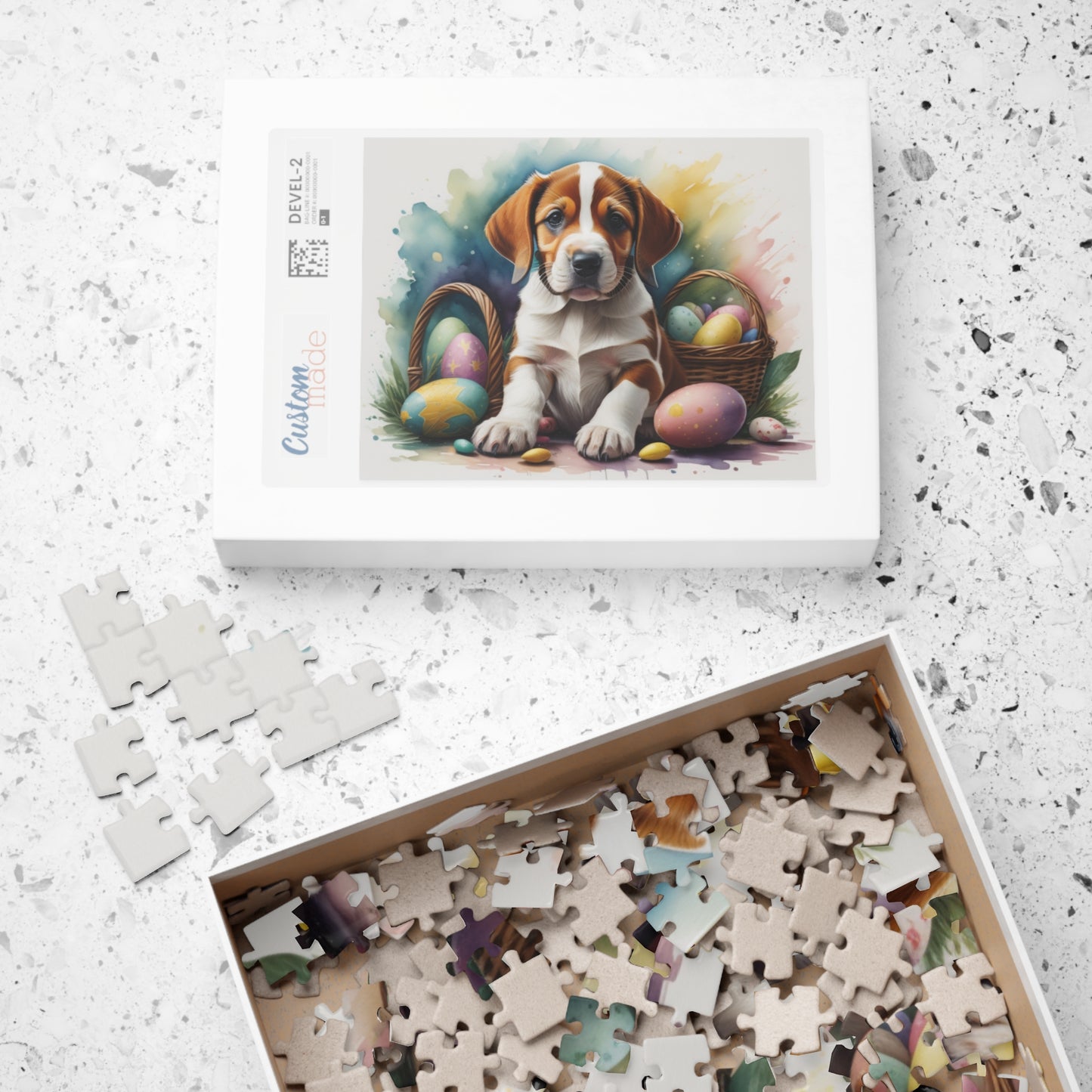 American Foxhound - Hoppy Paws Easter Delight Mental Health Puzzle