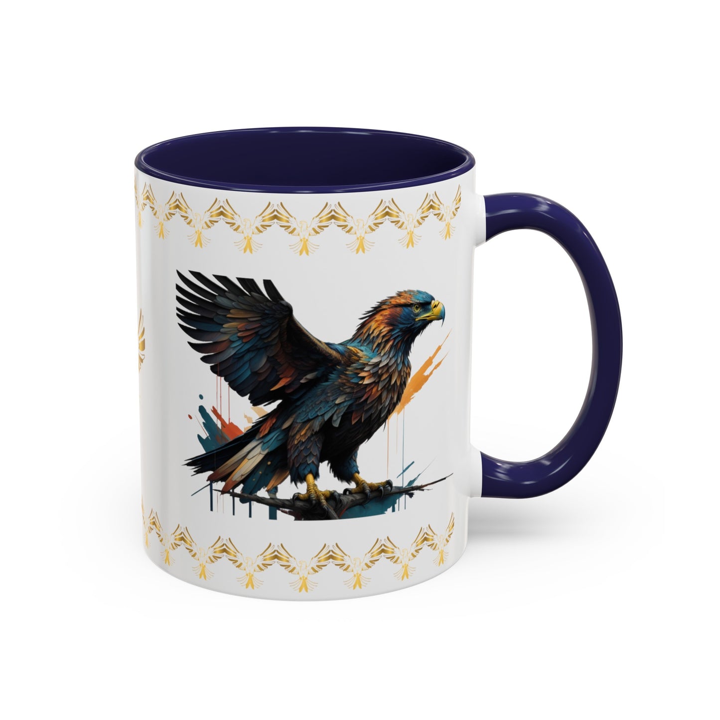 Soaring Eagle Triumph: Eagle Accent Coffee Mug (11, 15oz)