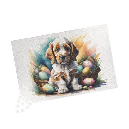 Cocker Spaniel - Hoppy Paws Easter Delight Mental Health Puzzle