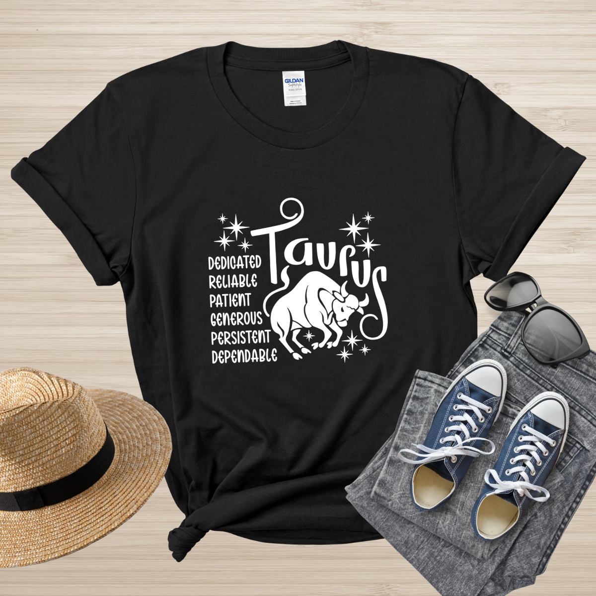 Taurus Zodiac T-Shirt, Astrology Shirt for Taurus, Horoscope Gift, Taurus Birthday, Taurus Season Gift, Perfect Gift for Taurus, Zodiac Tee