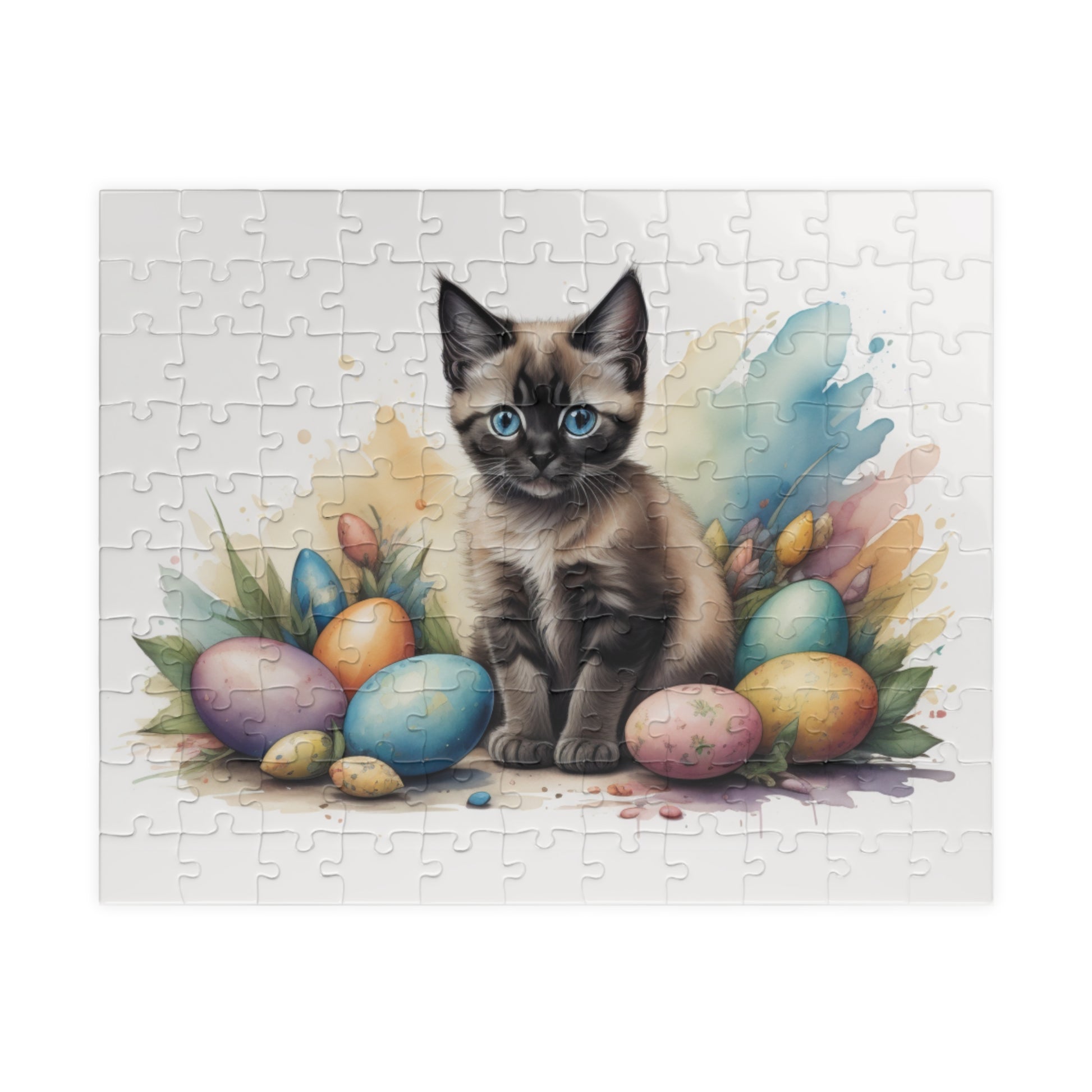 Siamese - Hoppy Paws Easter Delight Mental Health Puzzle