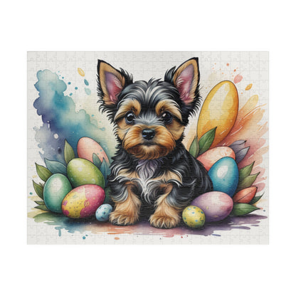 Yorkshire Terrier - Hoppy Paws Easter Delight Mental Health Puzzle