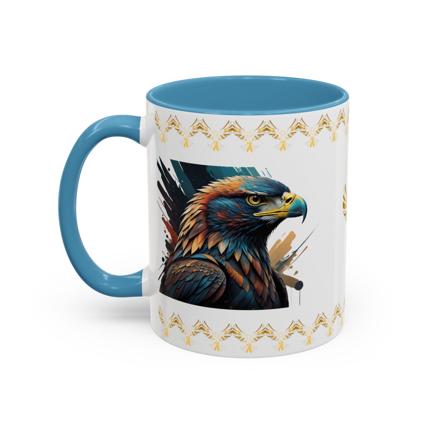 Raptor Resilience: Eagle Accent Coffee Mug (11, 15oz)