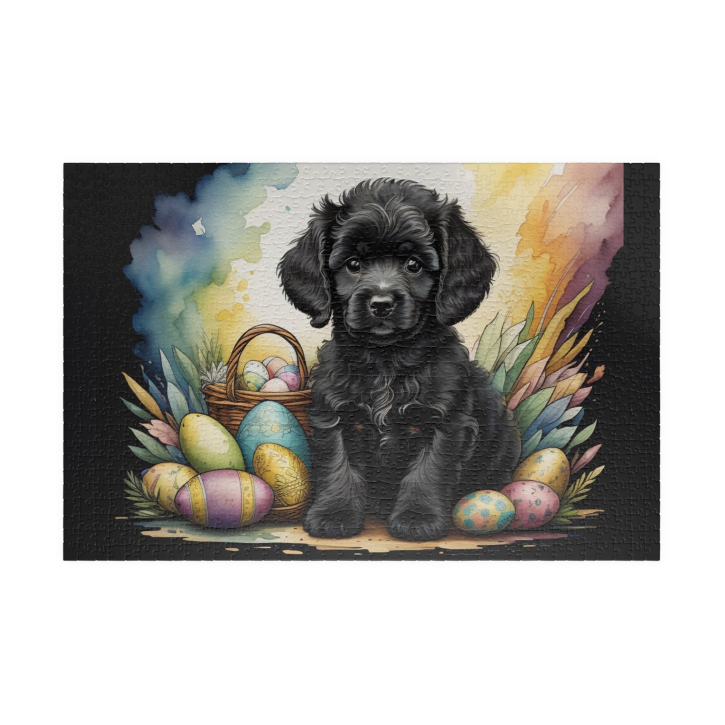 Poodle - Hoppy Paws Easter Delight Mental Health Puzzle