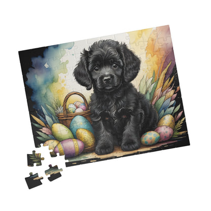 Poodle - Hoppy Paws Easter Delight Mental Health Puzzle