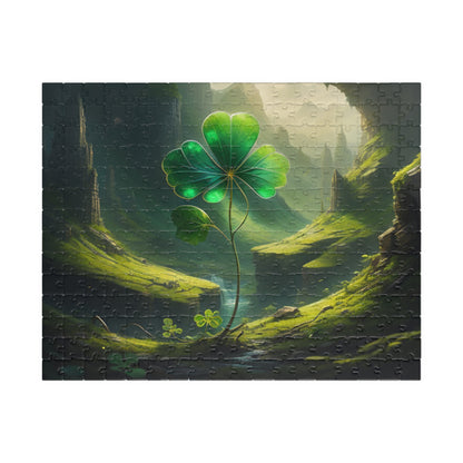 Zen Shamrock Sprints - St. Patrick's Day Mental Health Puzzle