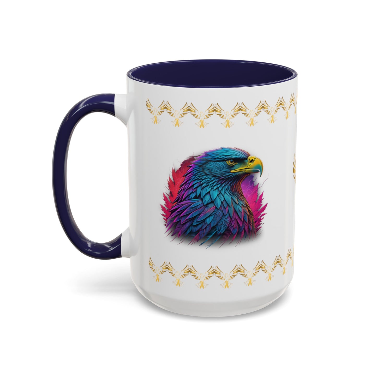 Triumphant Talons: Eagle Accent Coffee Mug (11, 15oz)