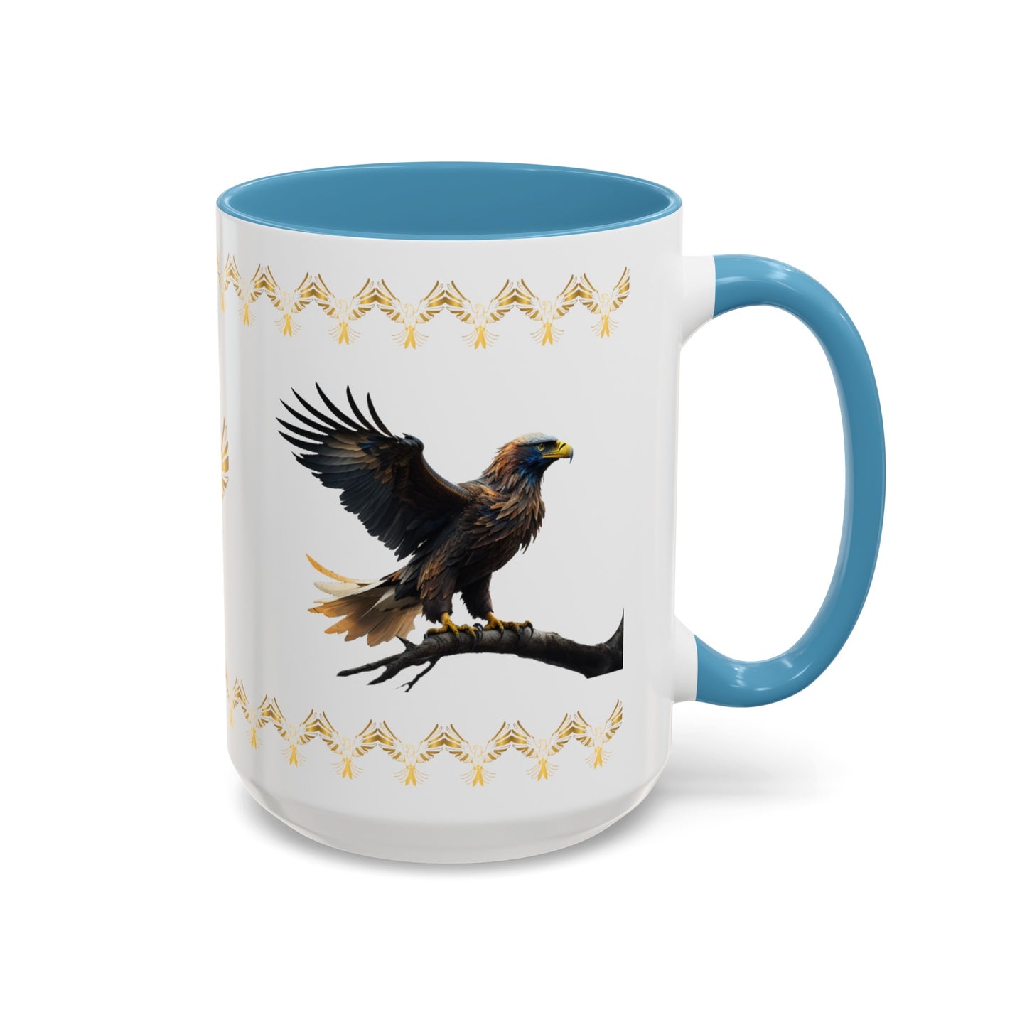 Sky Majesty Triumph: Eagle Accent Coffee Mug (11, 15oz)