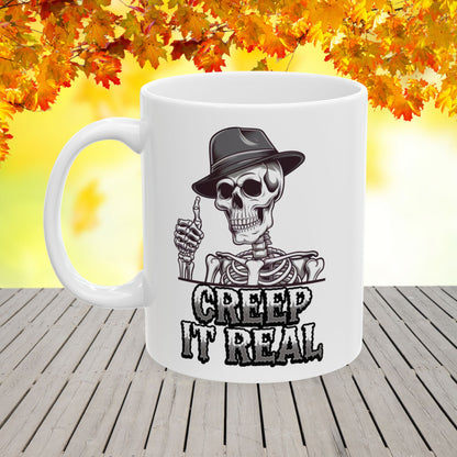 Creep It Real Ceramic Mug, (11oz, 15oz)