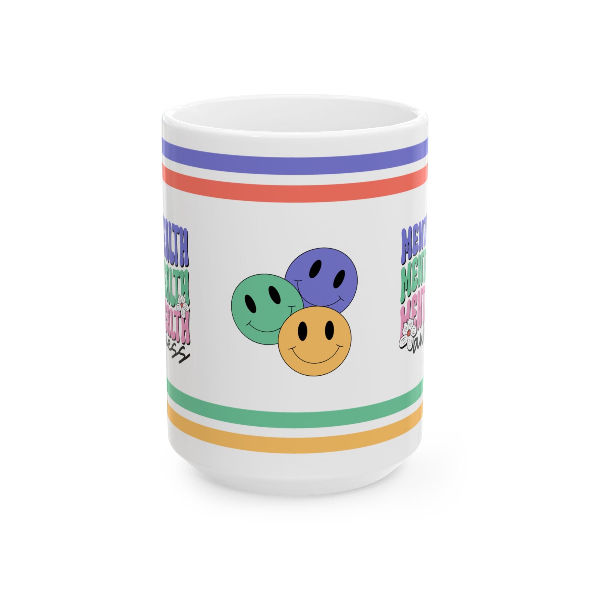 Mental Health Awareness Ceramic Mug, (11oz, 15oz)