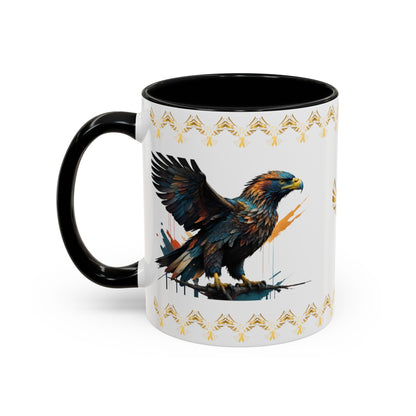 Soaring Eagle Triumph: Eagle Accent Coffee Mug (11, 15oz)