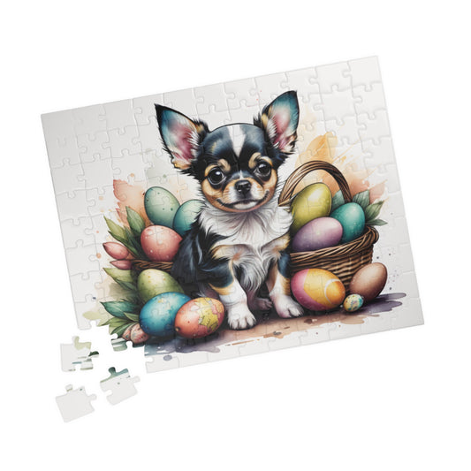 Chihuahua - Hoppy Paws Easter Delight Mental Health Puzzle