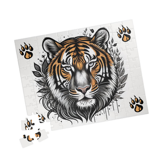 Empower Your Mind: Tiger Jigsaw Puzzle