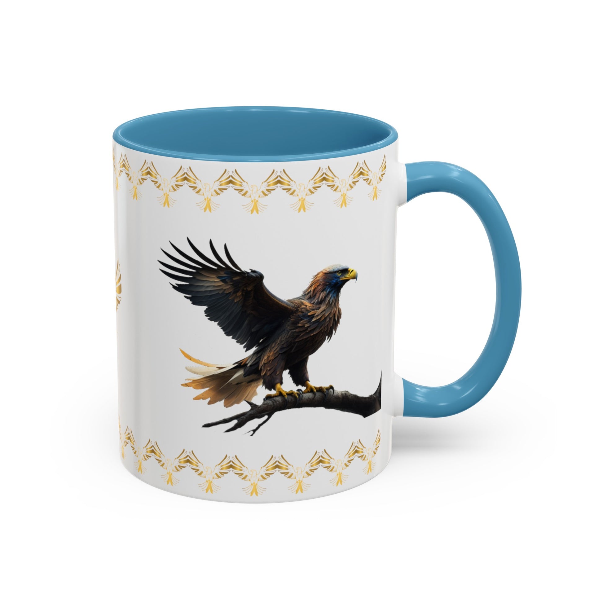 Sky Majesty Triumph: Eagle Accent Coffee Mug (11, 15oz)