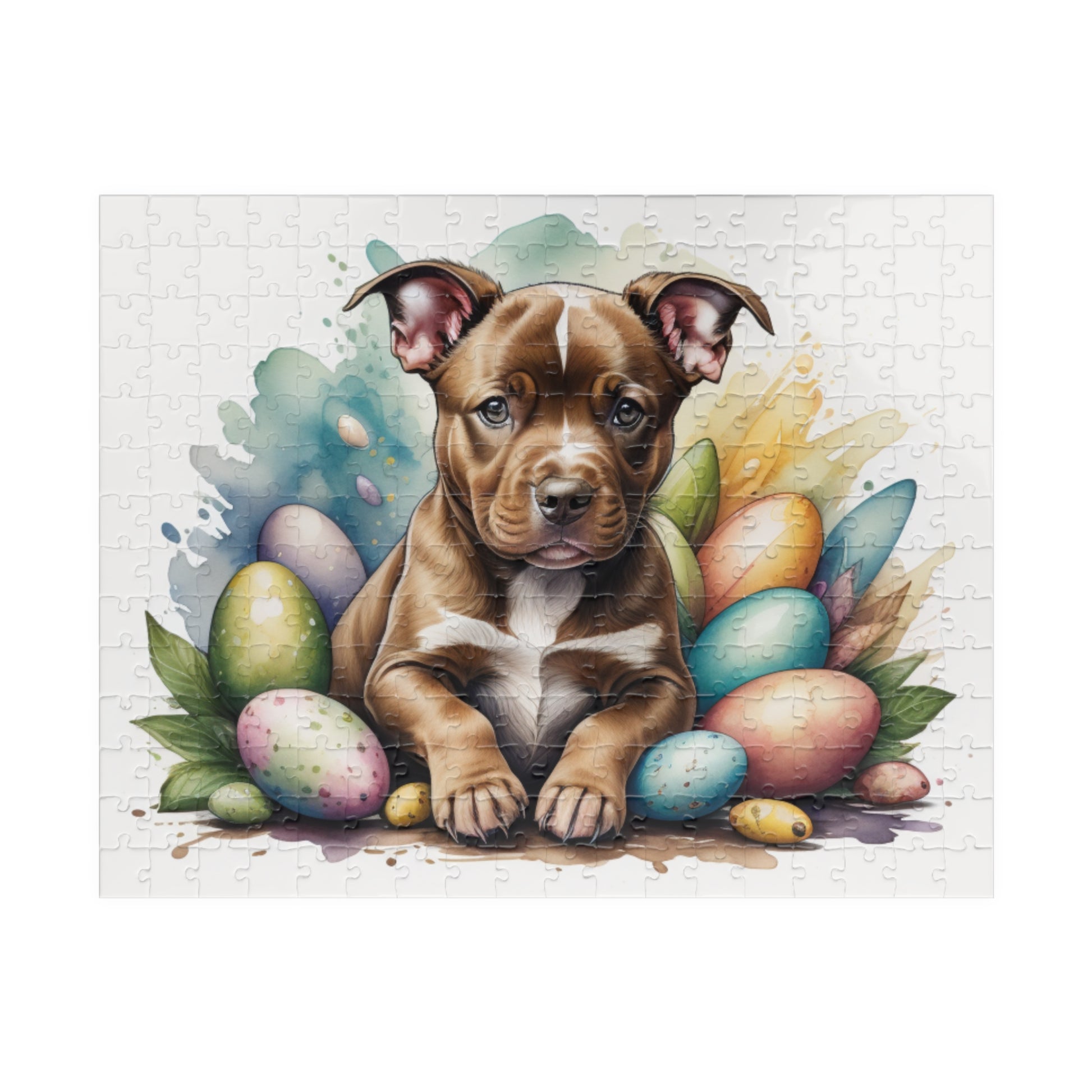 Pitbull - Hoppy Paws Easter Delight Mental Health Puzzle