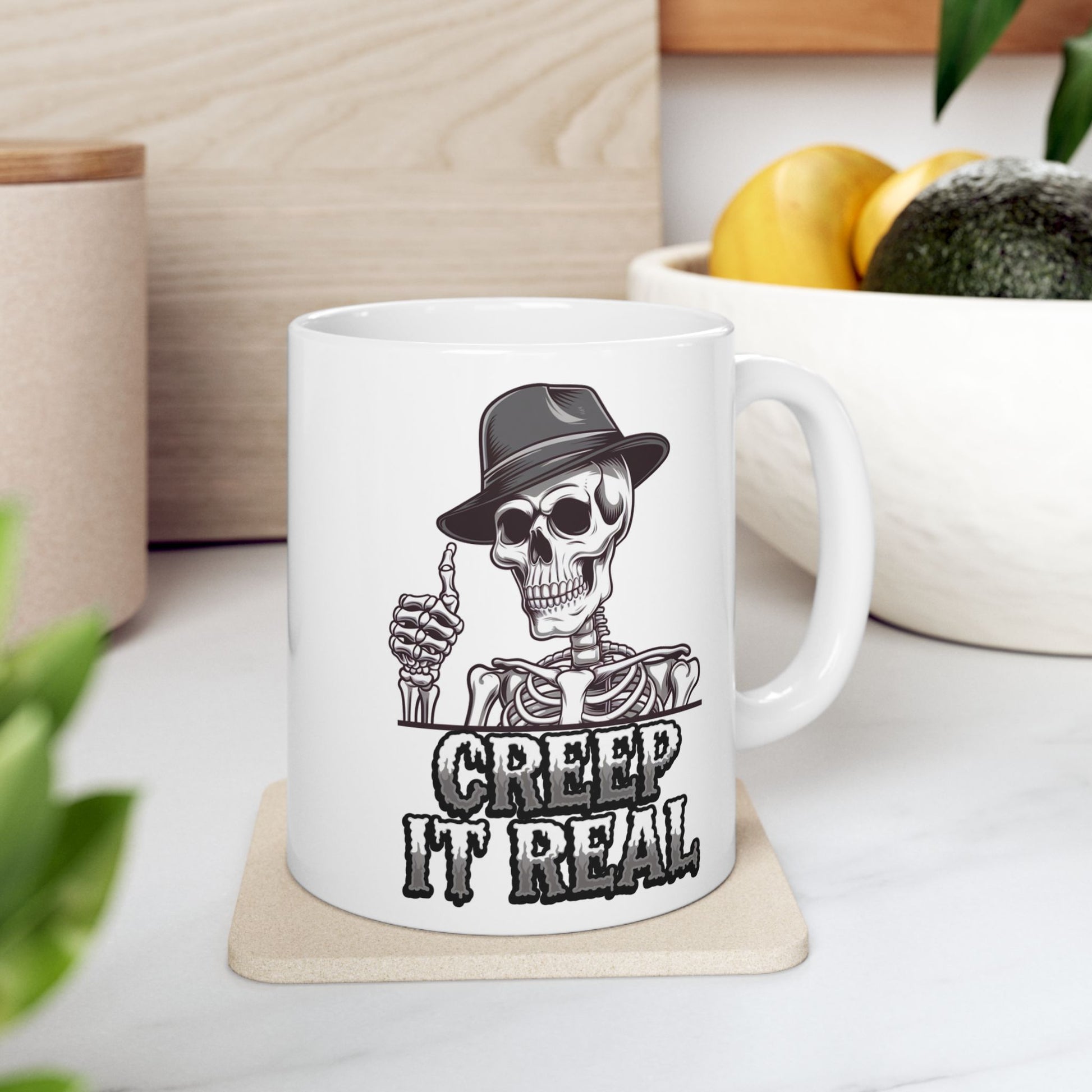 Creep It Real Ceramic Mug, (11oz, 15oz)