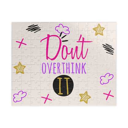 Don't Overthink It - Depression Awareness Puzzle