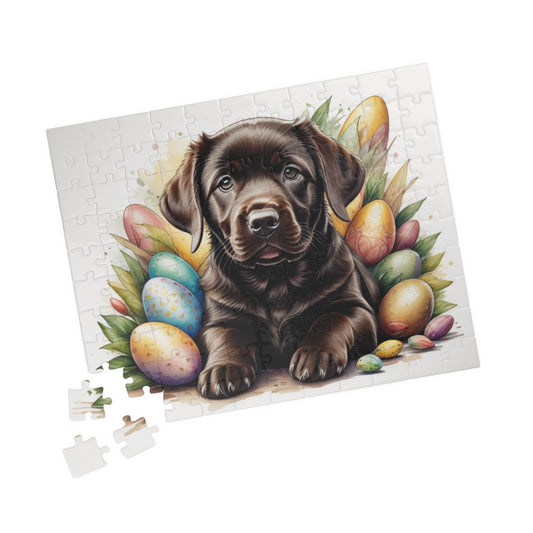 Chocolate Lab - Hoppy Paws Easter Delight Mental Health Puzzle