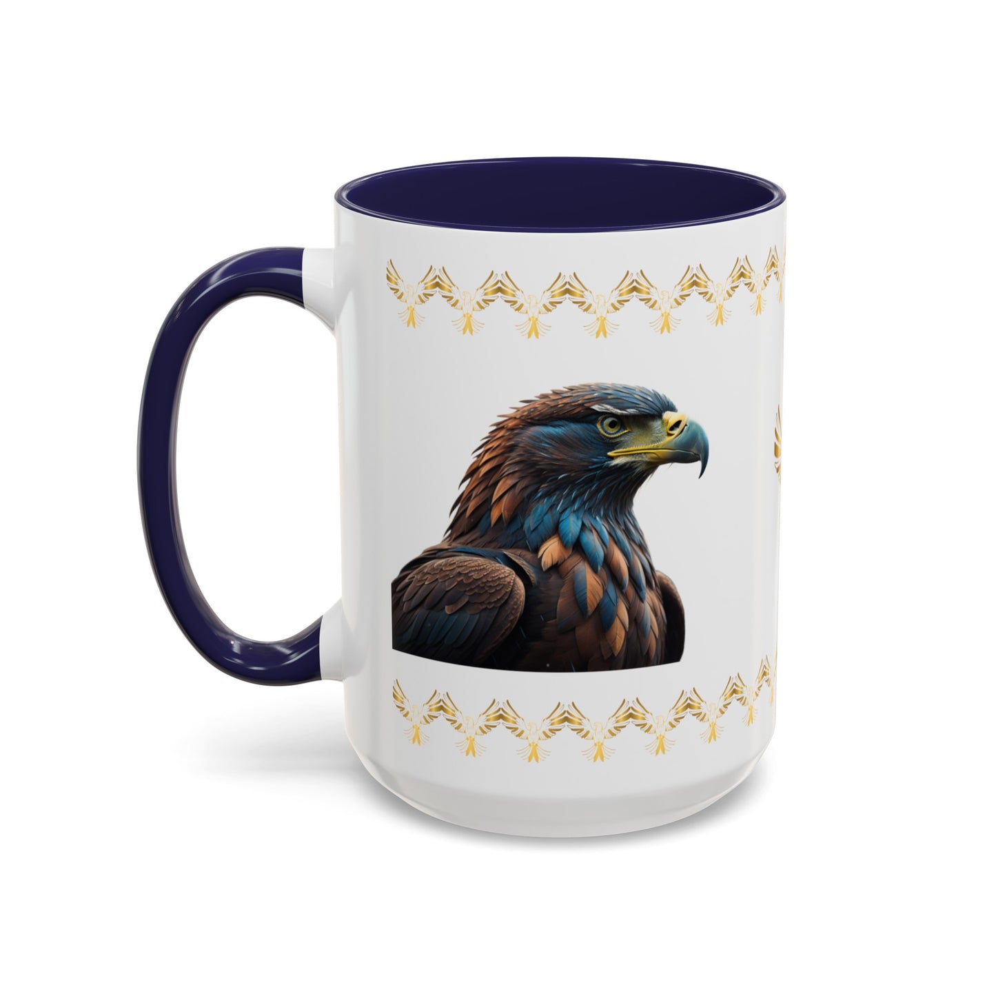 Talon Resilience: Eagle Accent Coffee Mug (11, 15oz)