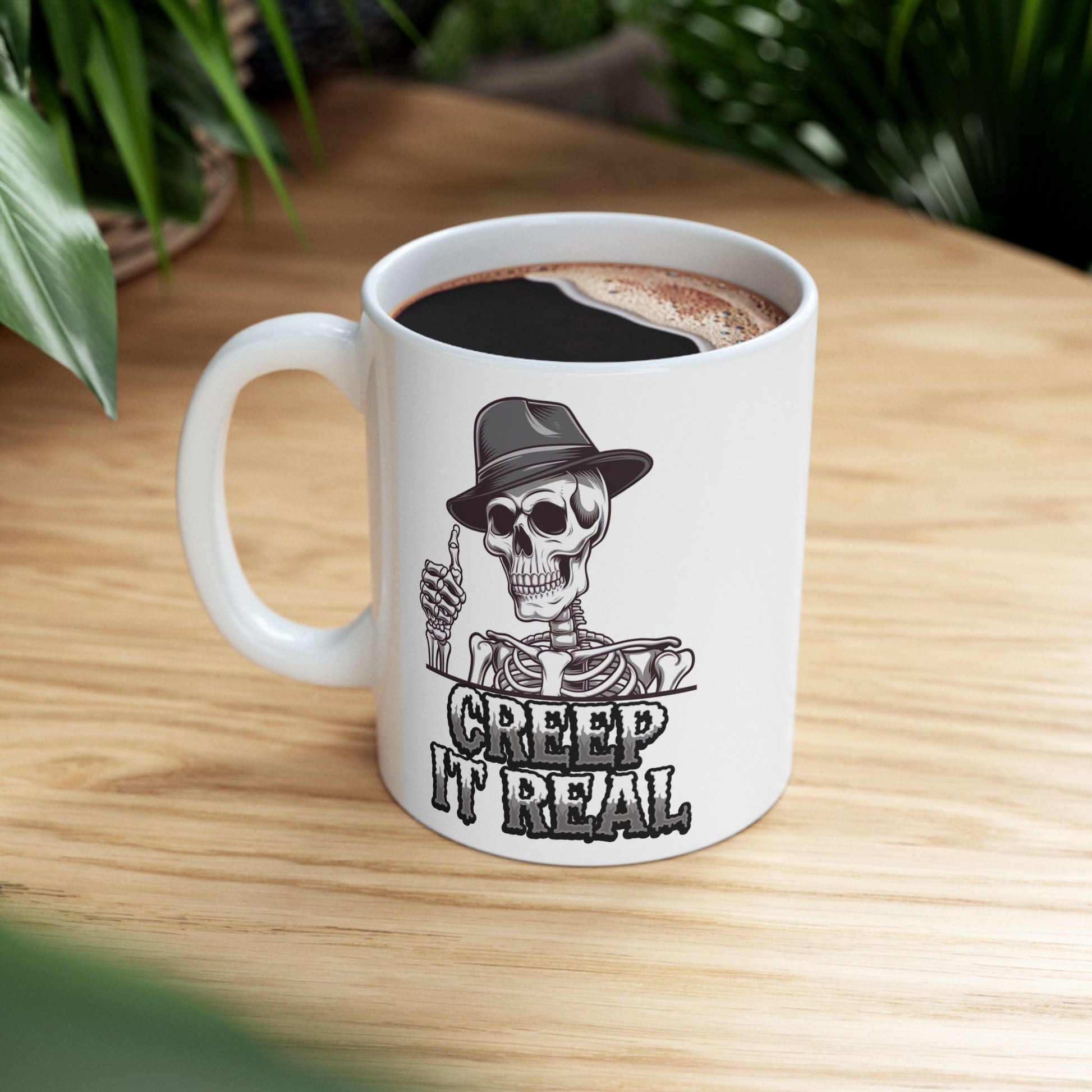 Creep It Real Ceramic Mug, (11oz, 15oz)