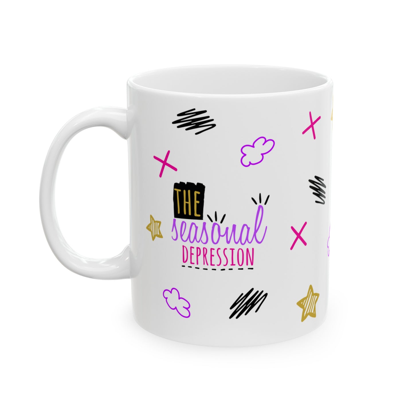 The Seasonal Depression - Ceramic Mug (11oz, 15oz)