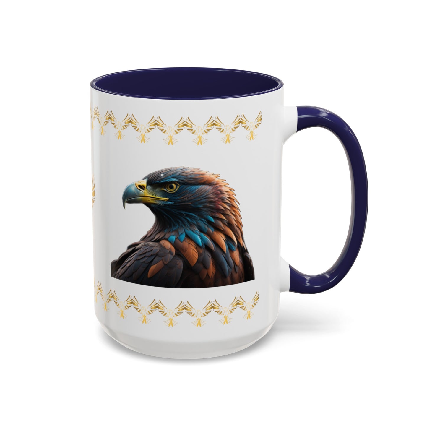 Eagle's Inspiration: Eagle Accent Coffee Mug (11, 15oz)