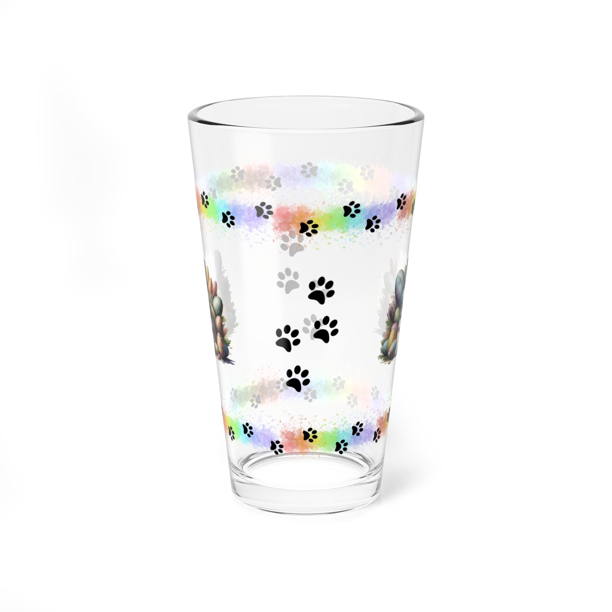 Alaskan Malamute - Pawsitively Joyful Easter Puppy - Pint Glass, 16oz