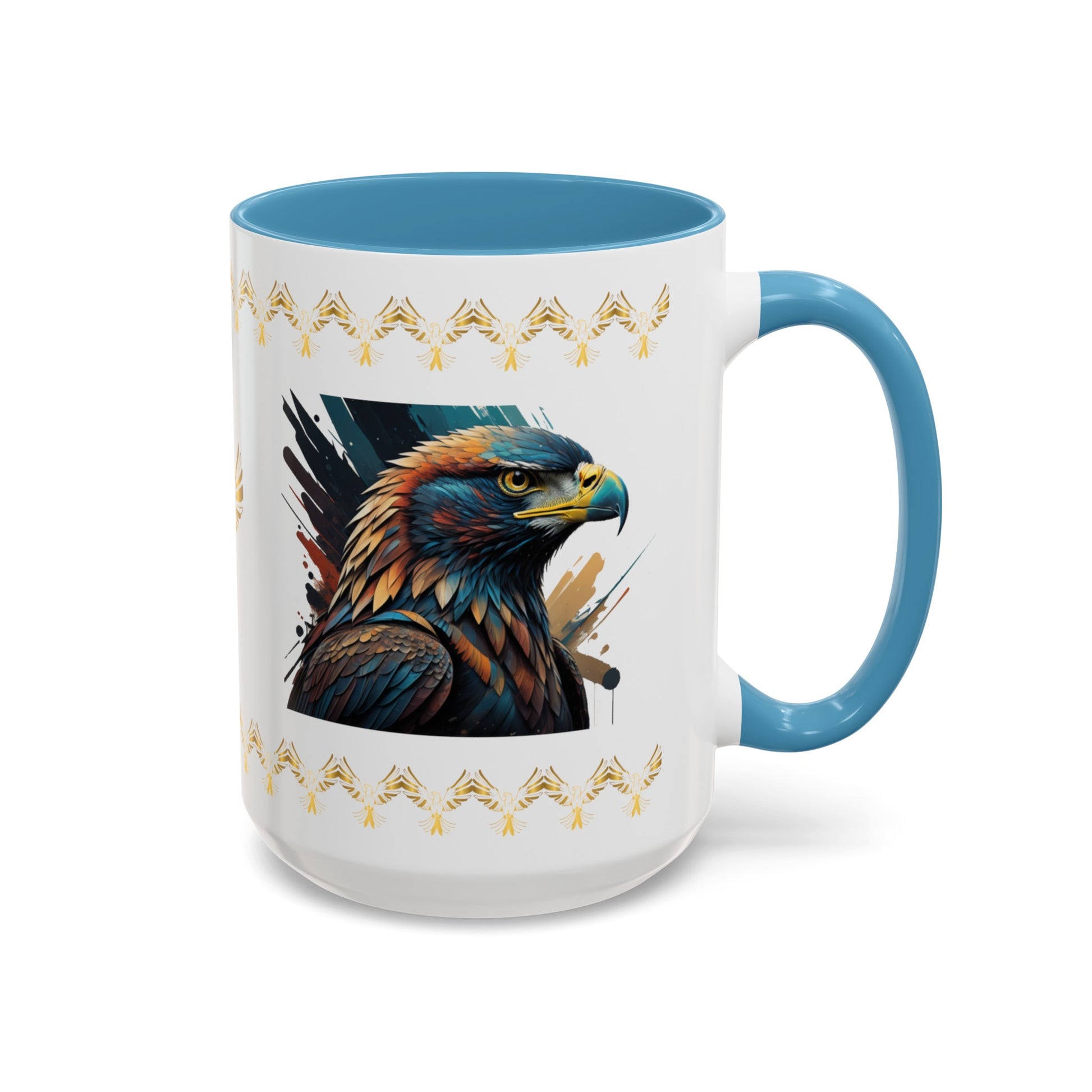 Raptor Resilience: Eagle Accent Coffee Mug (11, 15oz)