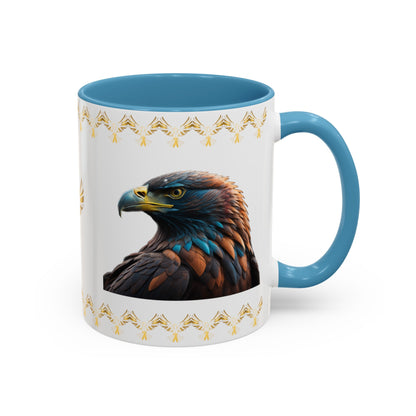 Eagle's Inspiration: Eagle Accent Coffee Mug (11, 15oz)