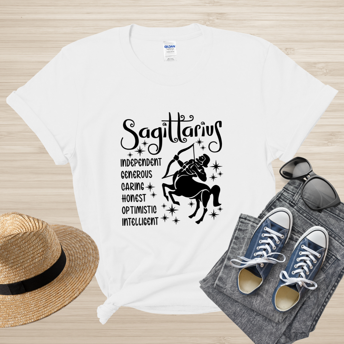 Sagittarius Zodiac T-Shirt, Sagittarius Astrology tshirt, Horoscope Gift, Sagittarius Birthday, Perfect Gift for Sagittarius, Zodiac Tee