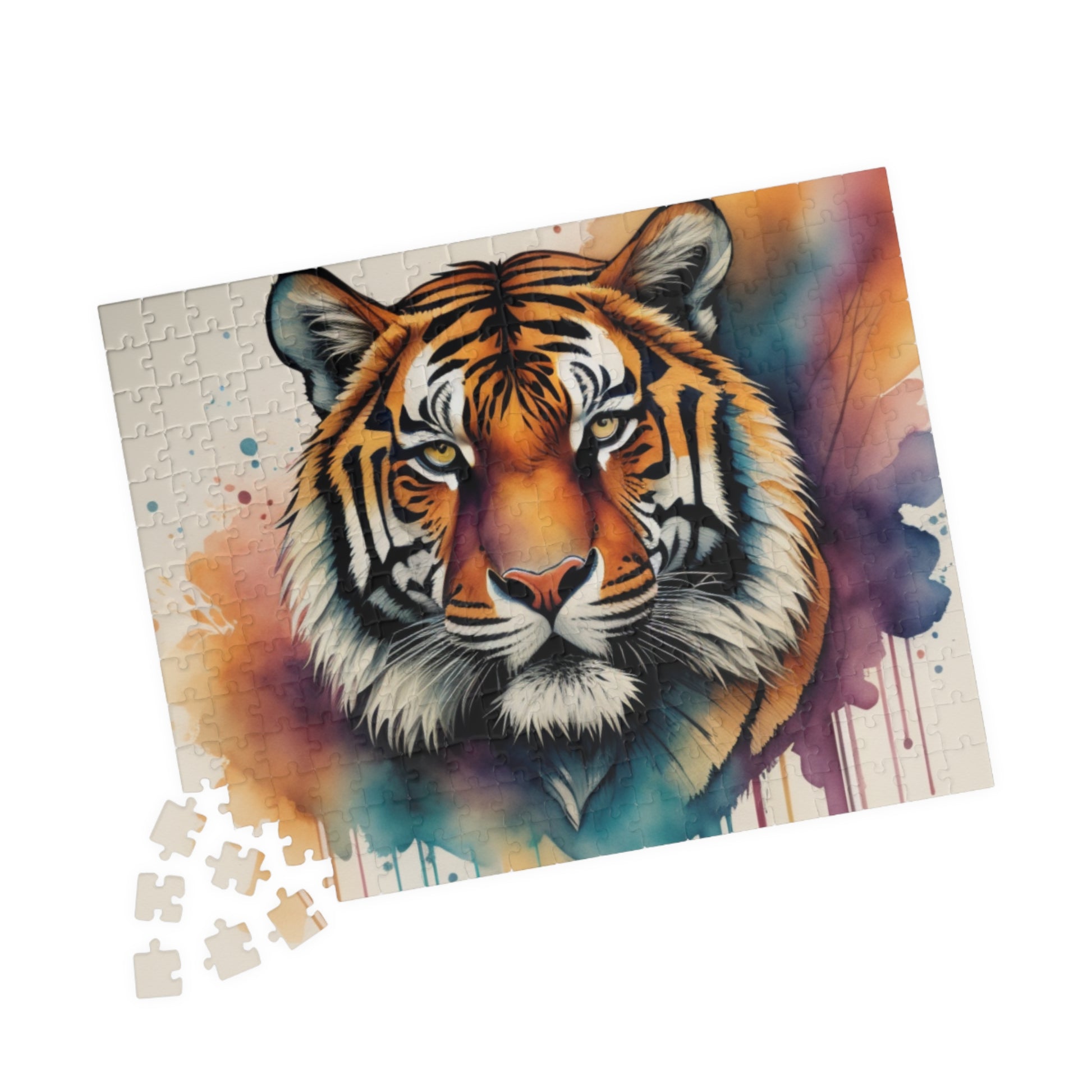 Stalking Serenity: Tiger Jigsaw Puzzle