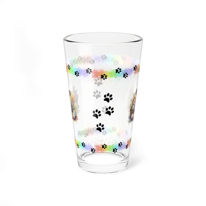 Border Collie - Pawsitively Joyful Easter Puppy - Pint Glass, 16oz