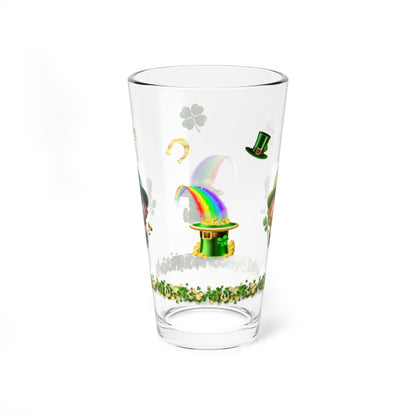 Serendipitous Leprechaun Laughter - St. Patrick's Day Pint Glass, 16oz