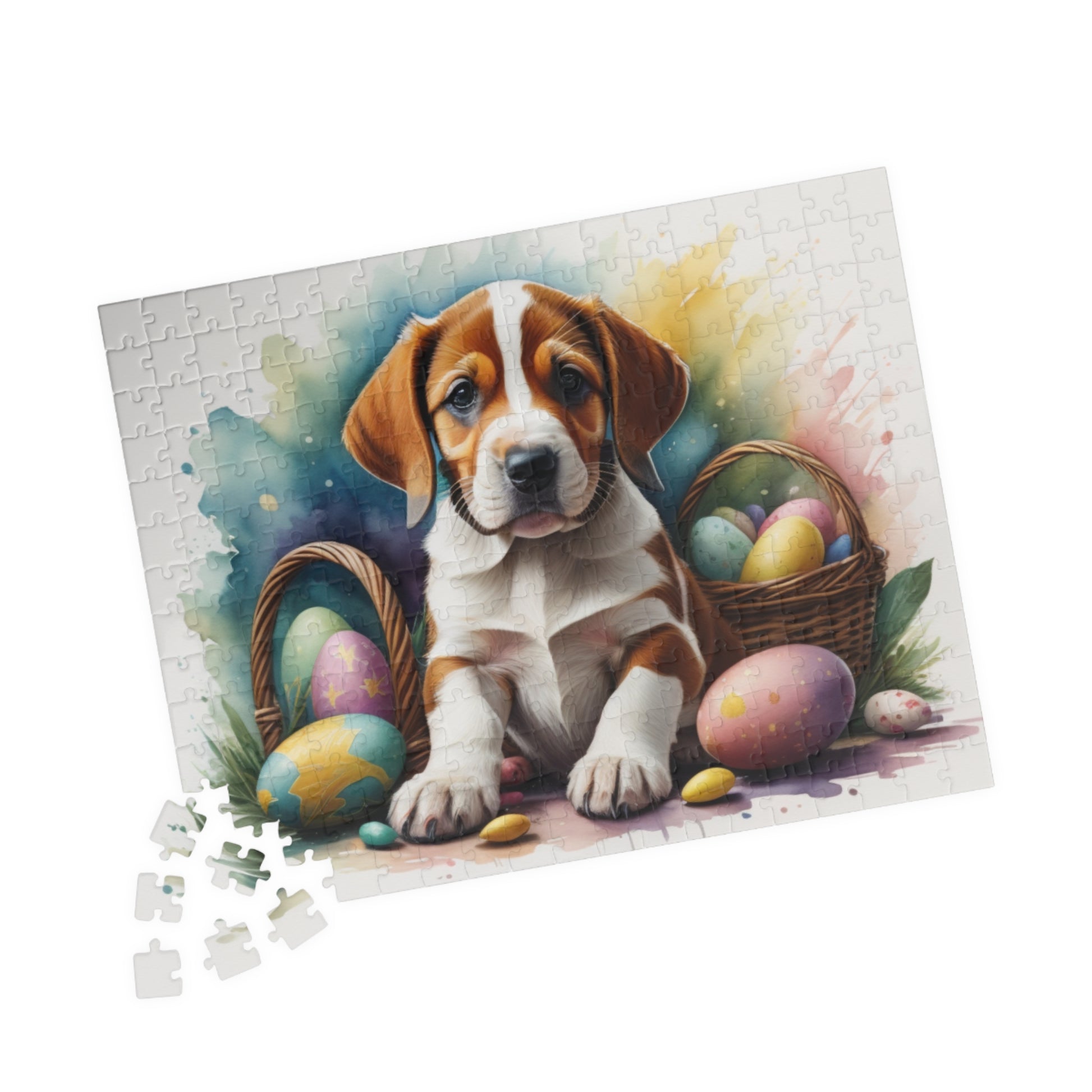 American Foxhound - Hoppy Paws Easter Delight Mental Health Puzzle