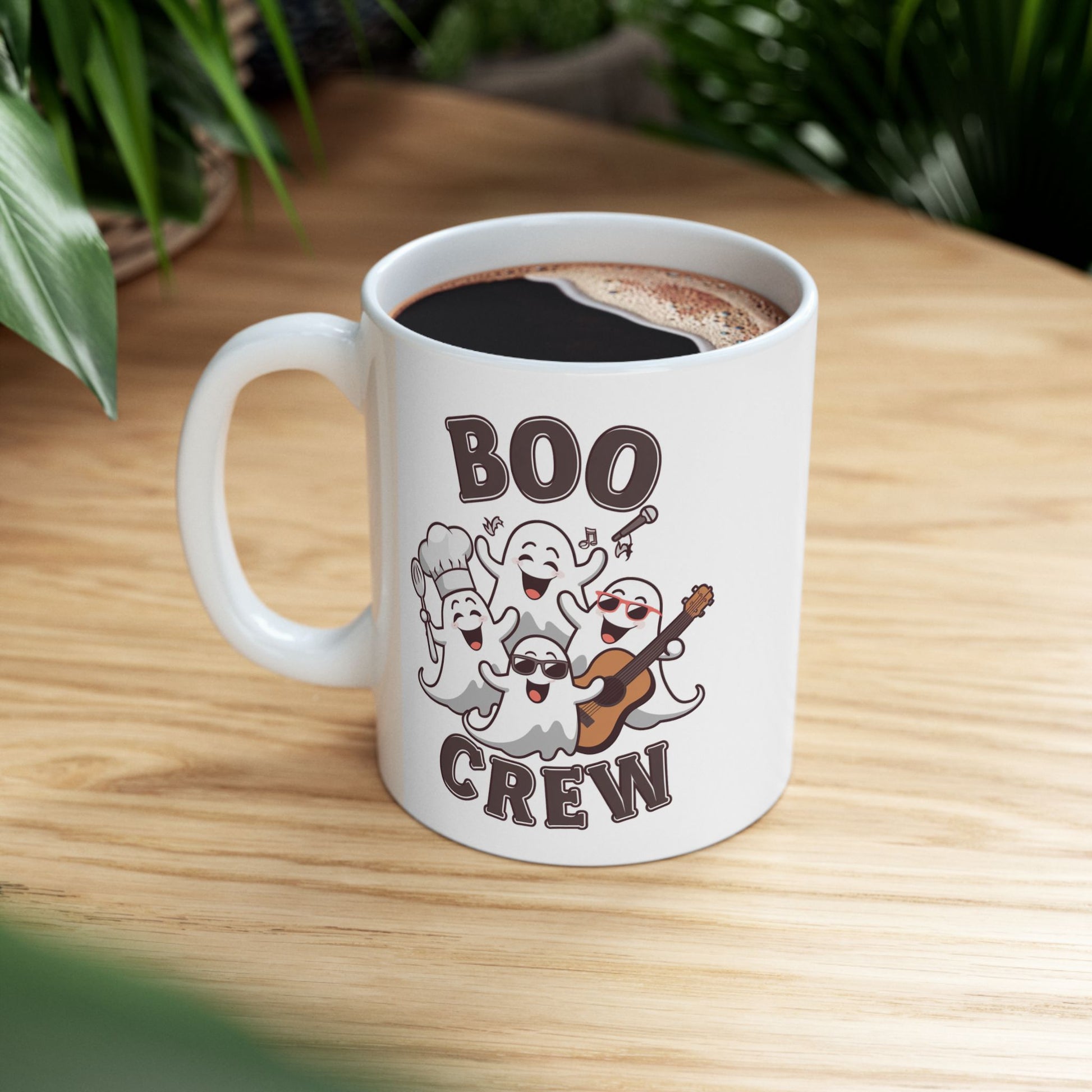 Boo Crew Ceramic Mug, (11oz, 15oz)