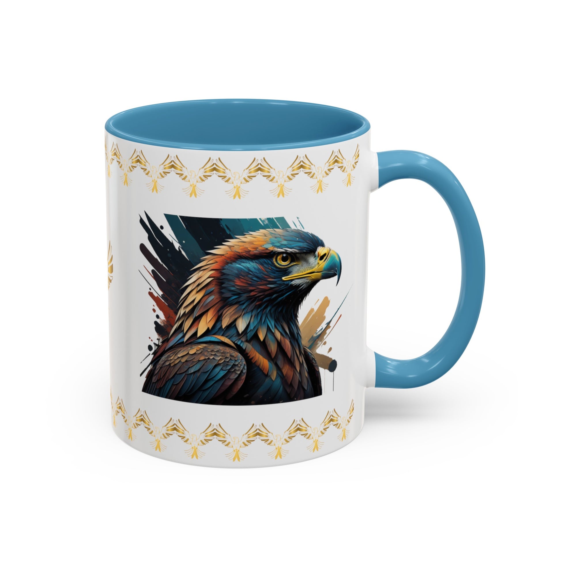 Raptor Resilience: Eagle Accent Coffee Mug (11, 15oz)