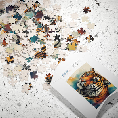 Thrive with the Mental Tiger: Tiger Jigsaw Puzzle