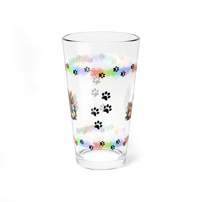 Bloodhound - Pawsitively Joyful Easter Puppy - Pint Glass, 16oz