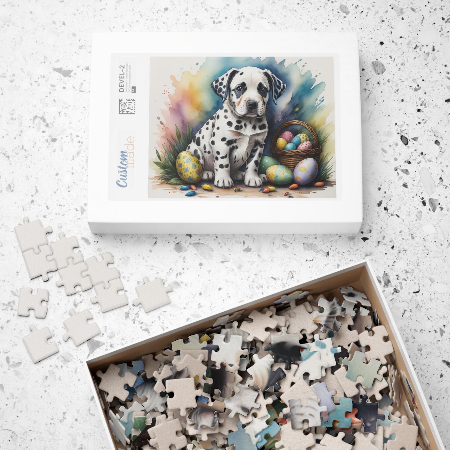 Dalmation - Hoppy Paws Easter Delight Mental Health Puzzle