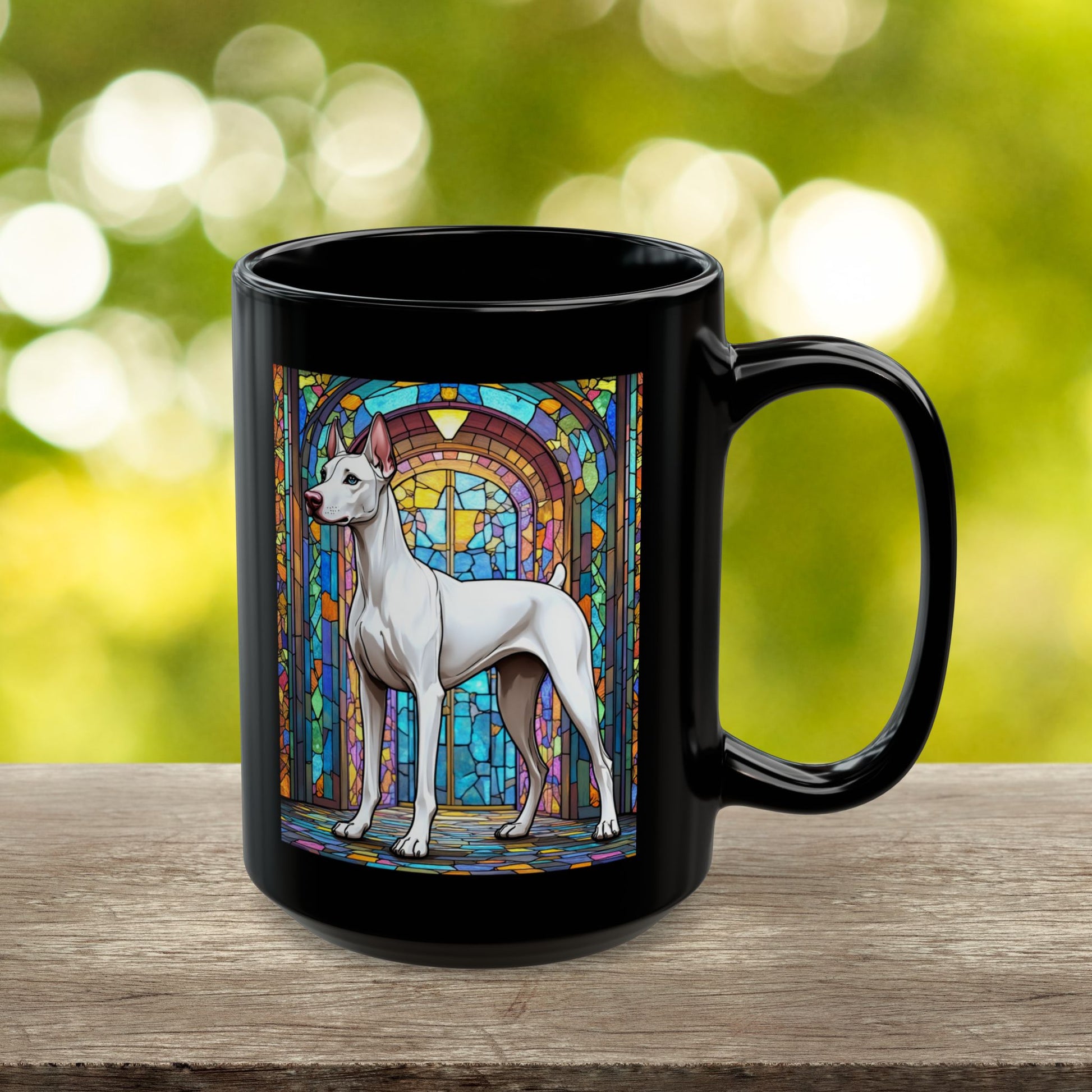 Doberman Pinscher (White) Personalized Mug, Pet Lover Mug, Dog Coffee Mug, Custom Dobie Mug, Dog Lover Gift, Dog-Themed Mug