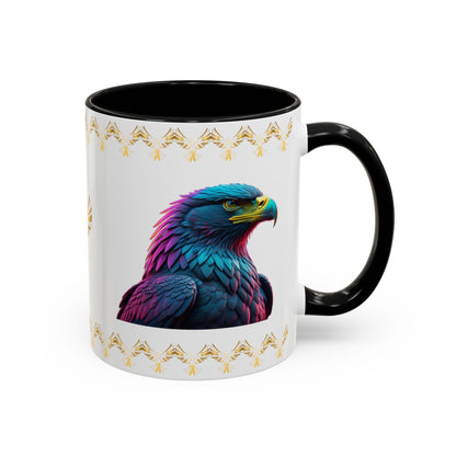 Eagle's Fortitude: Eagle Accent Coffee Mug (11, 15oz)