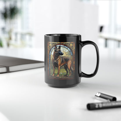 Belgian Malinois (Fawn Sable) Personalized Mug, Pet Lover Mug, Mals Coffee Mug, Custom Malis Mug, Dog Lover Gift, Maligators Mug