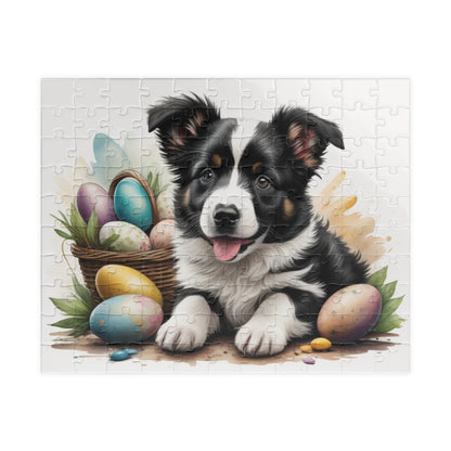 Border Collie - Hoppy Paws Easter Delight Mental Health Puzzle