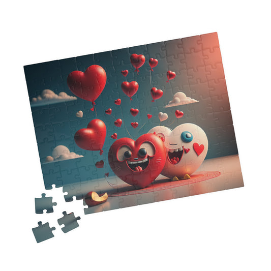 Candy Cloud Capers - Valentine's Day Mental Health Puzzle