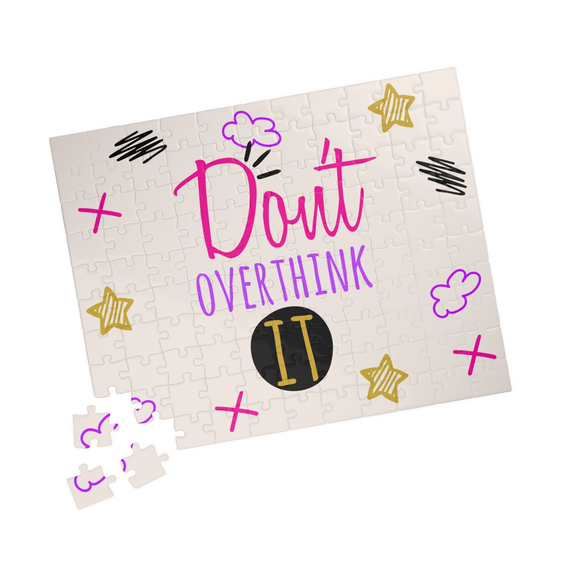 Don't Overthink It - Depression Awareness Puzzle